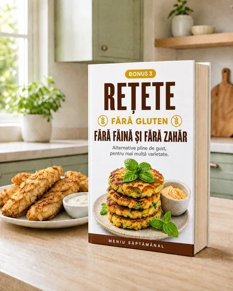 Rețete fără gluten, fără făină și fără zahăr